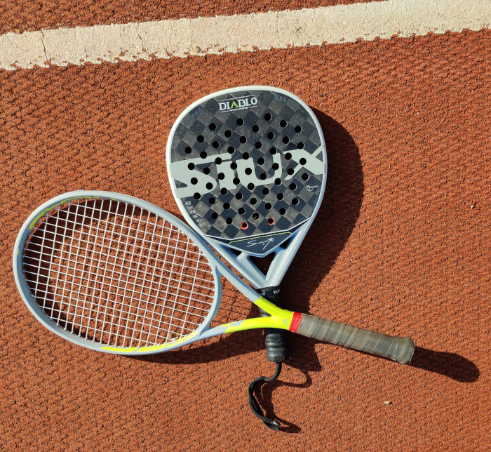 Ladder voor tennis en padel